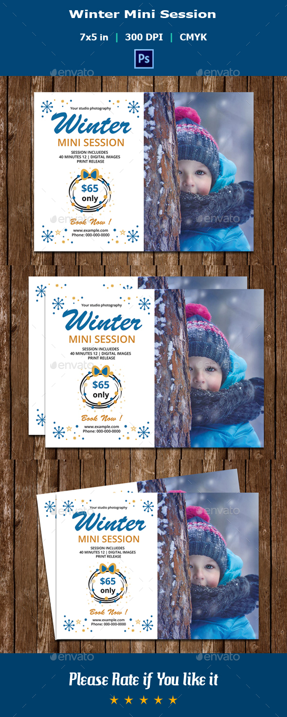 GraphicRiver Winter Mini Session Template V06 21153241 GraphicRiver Winter Mini Session Template V06 21153241