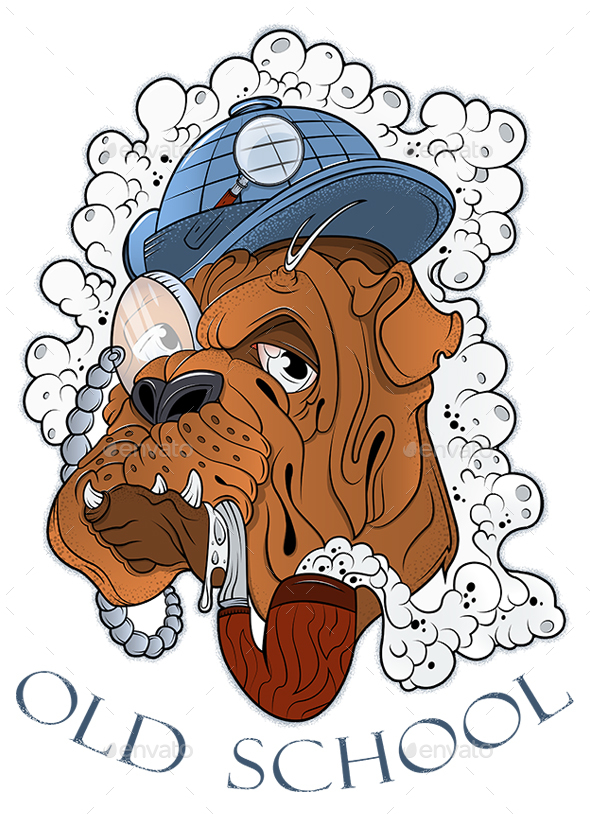 GraphicRiver Dog Detective 21153972 GraphicRiver Dog Detective 21153972