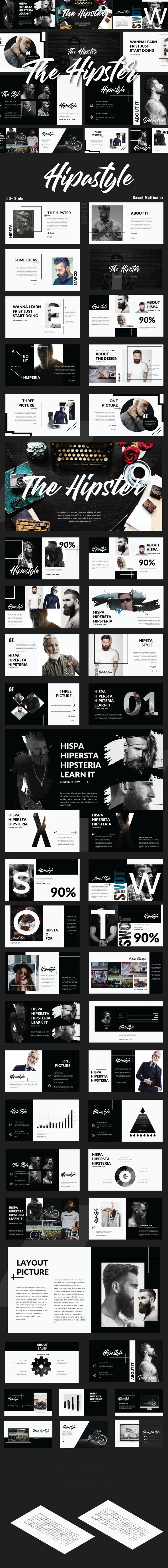 The Hipster Presentation - Business PowerPoint Templates