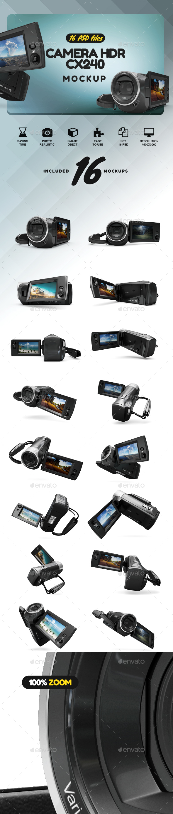 GraphicRiver Camera Mockup 21154115 GraphicRiver Camera Mockup 21154115