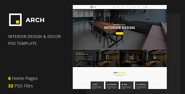 Arch - Interior - ThemeForest 21154694