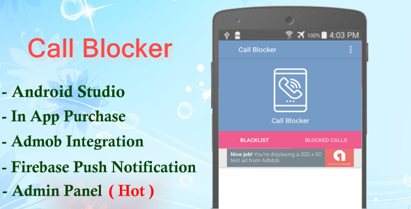 CodeCanyon Call Blocker Android Premium Application 21154885 CodeCanyon Call Blocker Android Premium Application 21154885