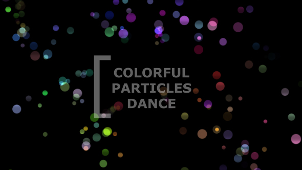 Colorful Particles Dance V2