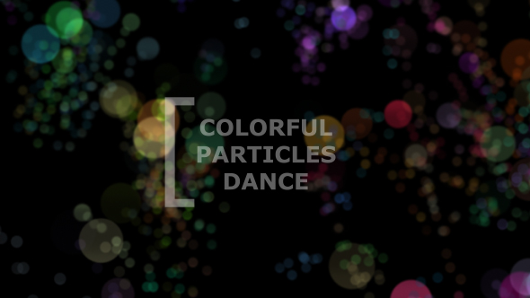 Colorful Particles Dance V3