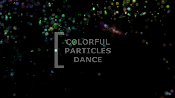 Colorful Particles Dance V4