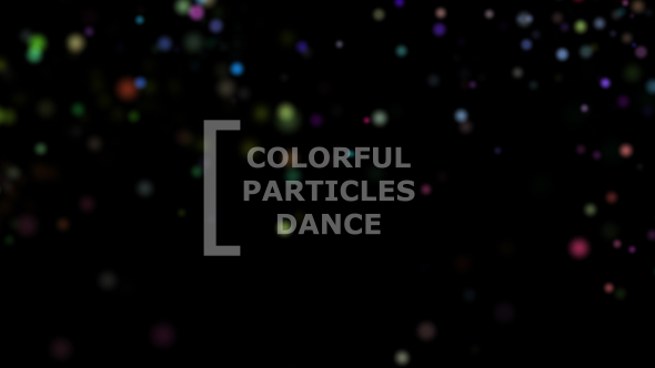 Colorful Particles Dance V5