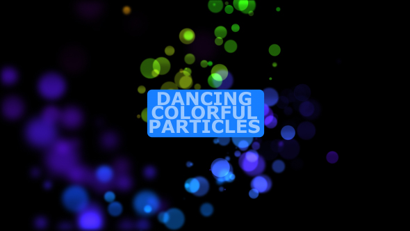 Colorful Particles Dance V11