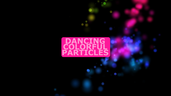 Colorful Particles Dance V12