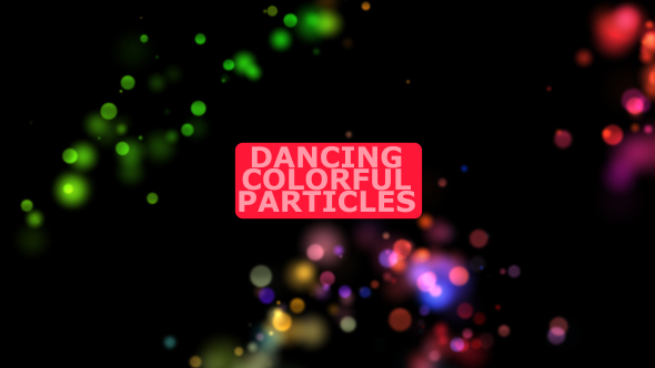 Colorful Particles Dance V13