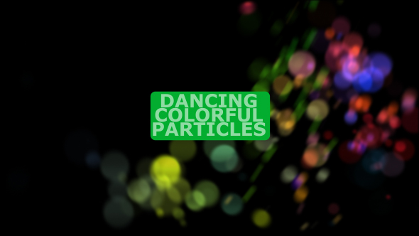 Colorful Particles Dance V14