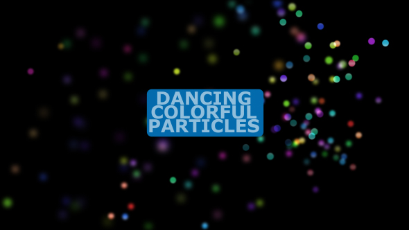 Colorful Particles Dance V15