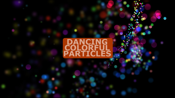 Colorful Particles Dance V16