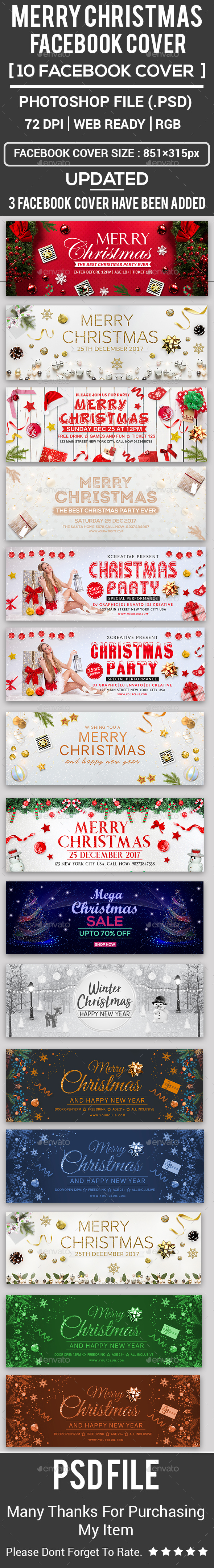 Merry Christmas Facebook Covers - Facebook Timeline Covers Social Media