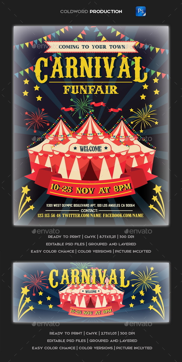 Carnival Flyer - Events Flyers