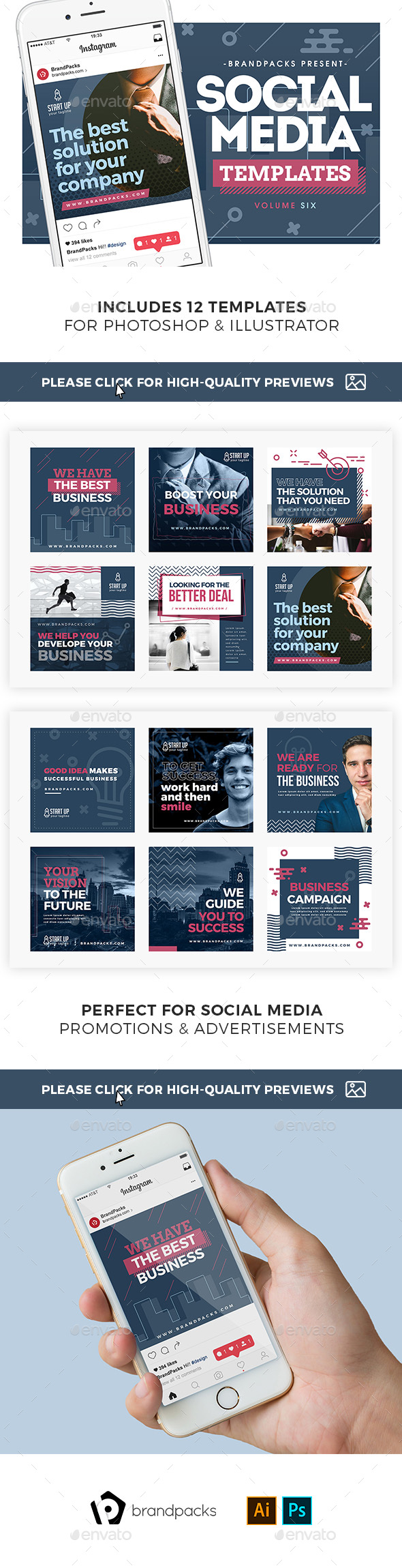 GraphicRiver Business Social Media Templates Pack 21157439 GraphicRiver Business Social Media Templates Pack 21157439