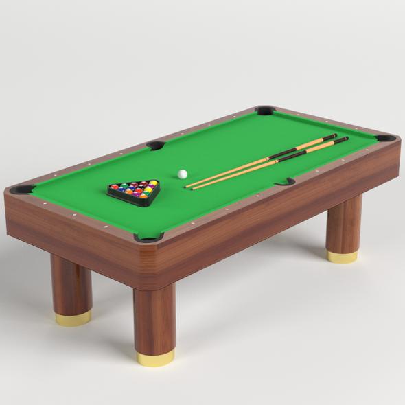 3DOcean Pool Table set 21159627 3DOcean Pool Table set 21159627