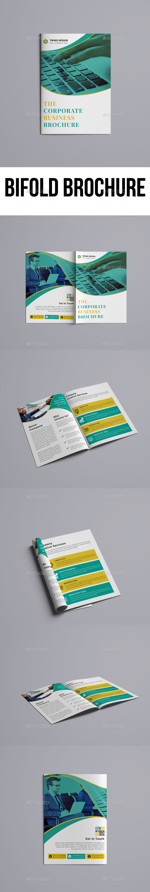 Bifold Brochure - Brochures Print Templates