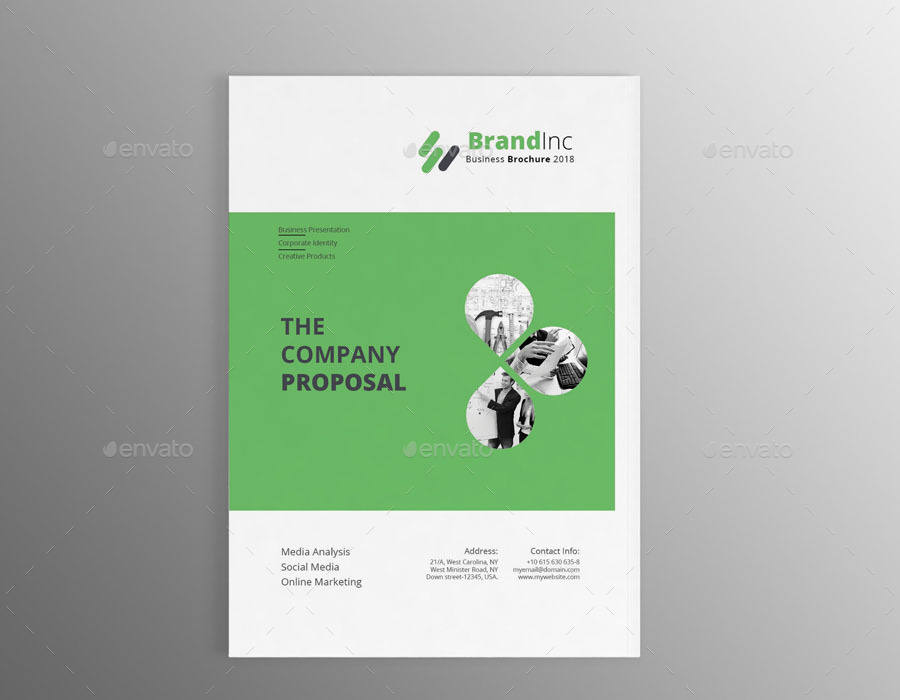 Company Proposal in Magazine Templates - product preview 3