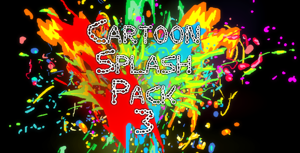 Cartoon Splash Pack 3