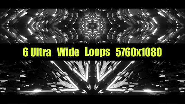 Black & White Flashes VJ Loops Pack I alt