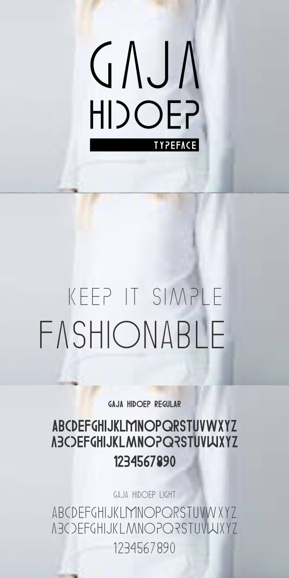 GraphicRiver Gaja Hidoep 2 Font 21161479 GraphicRiver Gaja Hidoep 2 Font 21161479