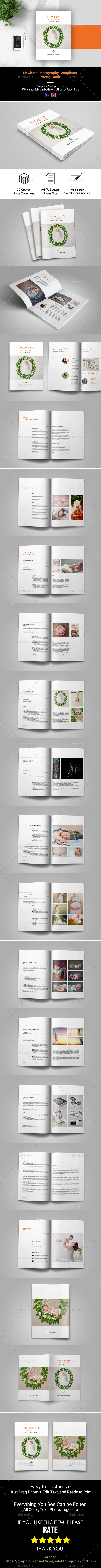 GraphicRiver Newborn Photography Pricing Guide 21162661 GraphicRiver Newborn Photography Pricing Guide 21162661
