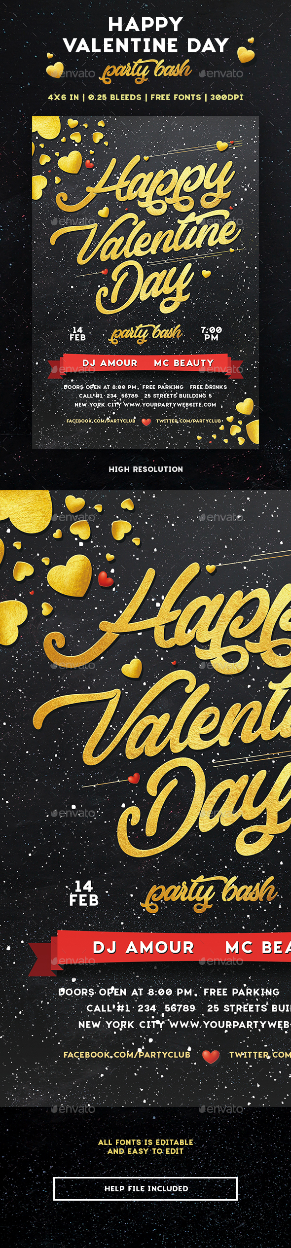 GraphicRiver Happy Valentine Day 21162753