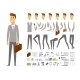 Businessman - Vector Cartoon People Character