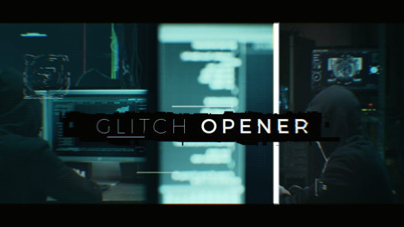 Exclusive Glitch Opener - VideoHive 21166484