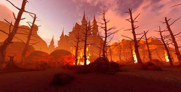 Fantastic Castle And Old Forest alt