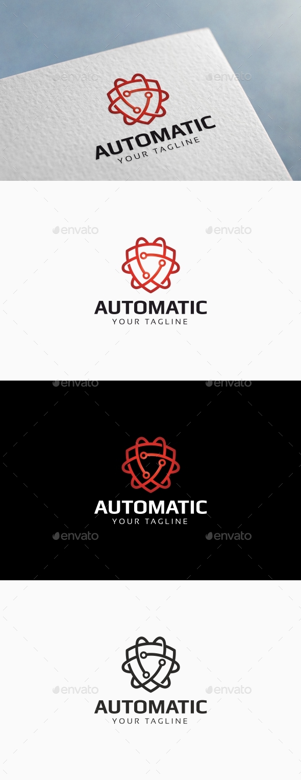 Automatic - Shield Logo - Company Logo Templates