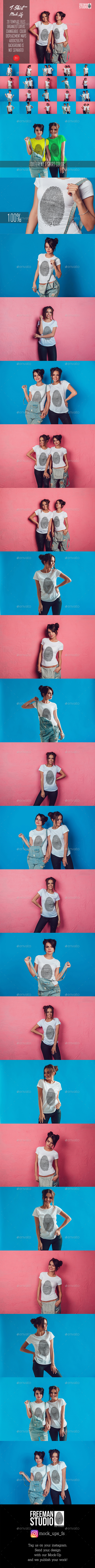 GraphicRiver T-Shirt Mock-Up Vol.26 2017 21168269 GraphicRiver T-Shirt Mock-Up Vol.26 2017 21168269