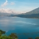 Beatiful View Over the Lake. Lake and Mountain View From a Hill, Buyan Lake, Bali - VideoHive Item for Sale