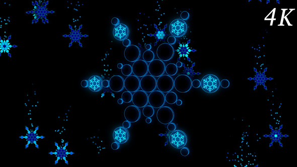 Christmas Snowflake 4K 01 alt