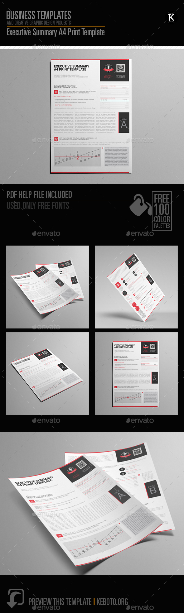 GraphicRiver Executive Summary A4 Print Template 21168672 GraphicRiver Executive Summary A4 Print Template 21168672