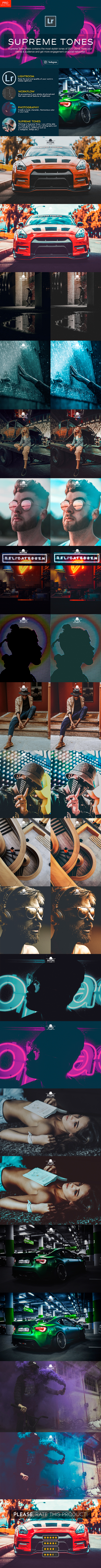 Supreme Tones - Lightroom Presets - Cinematic Lightroom Presets
