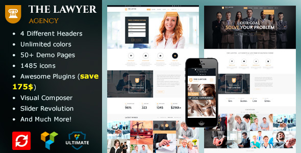 The Lawyer - ThemeForest 15107662