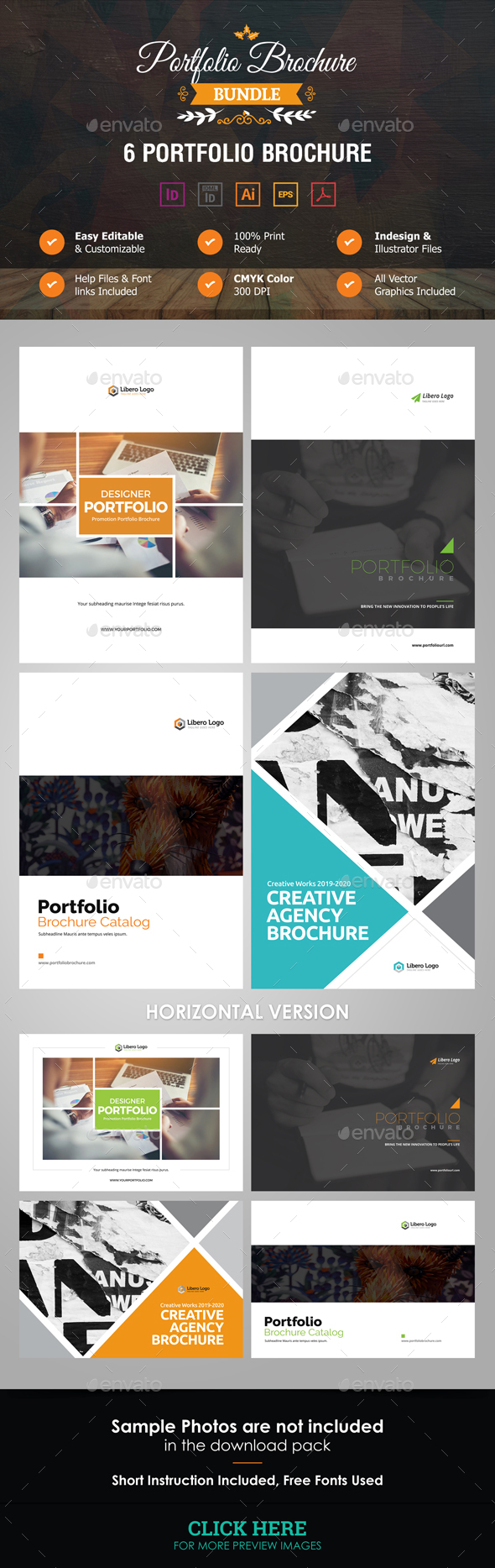 GraphicRiver Portfolio Brochure Bundle 21171349 GraphicRiver Portfolio Brochure Bundle 21171349