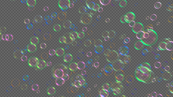 Colorful Bubbles Fly V3