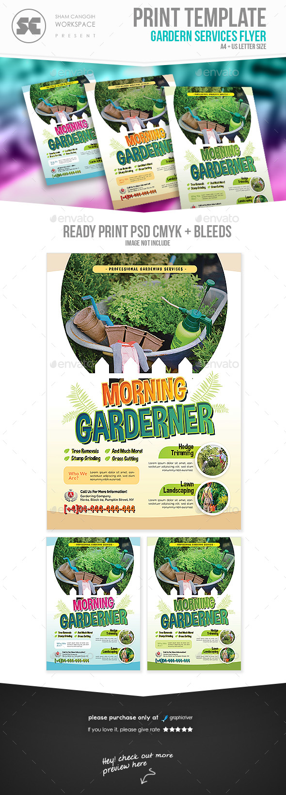 GraphicRiver Garden Service Flyer 21173082 GraphicRiver Garden Service Flyer 21173082
