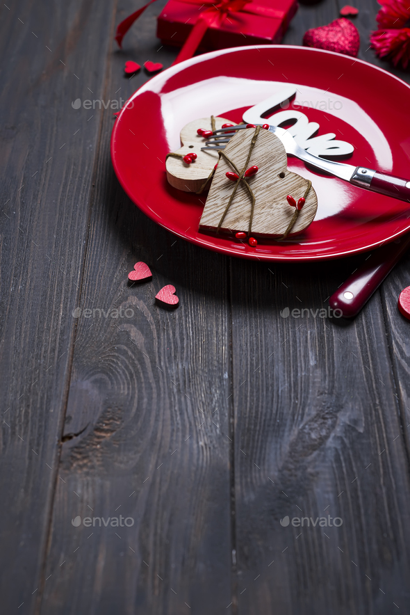 Romantic table setting - Stock Photo - Images