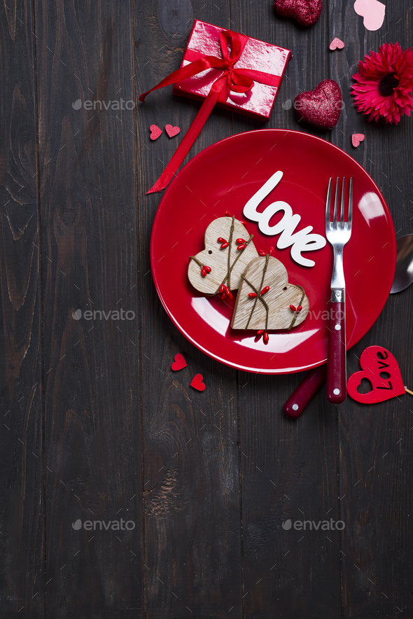 Romantic table setting - Stock Photo - Images