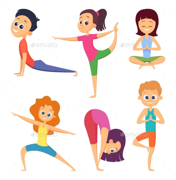 GraphicRiver Yoga for Kids 21174290