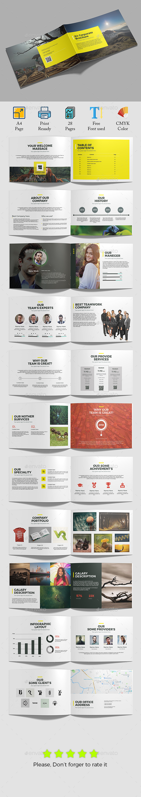 GraphicRiver A4 Corporate Brochure 21175003 GraphicRiver A4 Corporate Brochure 21175003