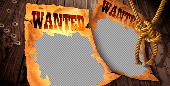 Posters On The Theme Of The Wild West alt