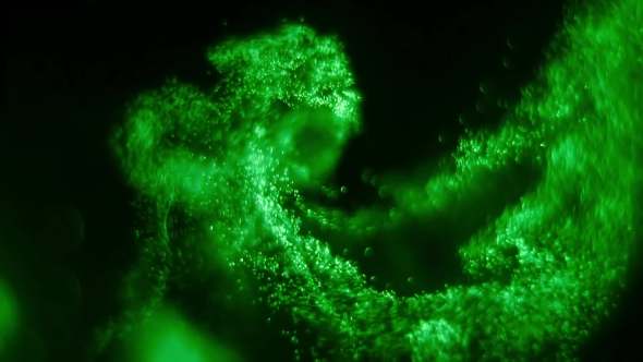 Magical Green Wave Vortex