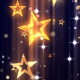 Stars Gold Glitter Stars Gold Glitter - VideoHive Item for Sale