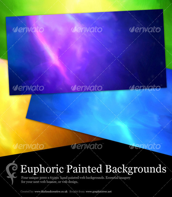 Euphoric Painted Web Backgrounds