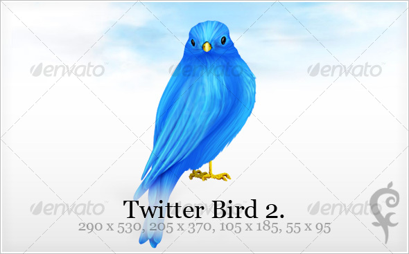 Twitter Bird 2 - Web Icons