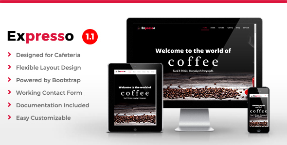 Expresso - Cafe - ThemeForest 20827608